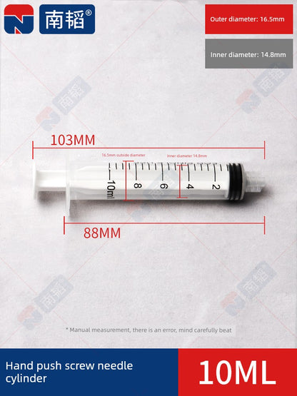 Manual Thread Syringe Printer Syringe
