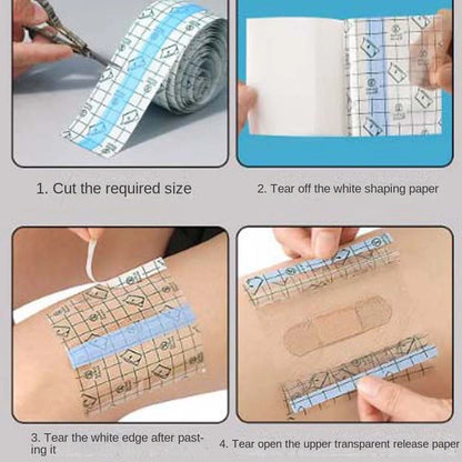 Tattoo Healing Repair Tattoo Aftercare Bandage Second Skin Bandage Tattoo Accessories Nail Art Shield Dressing Tape
