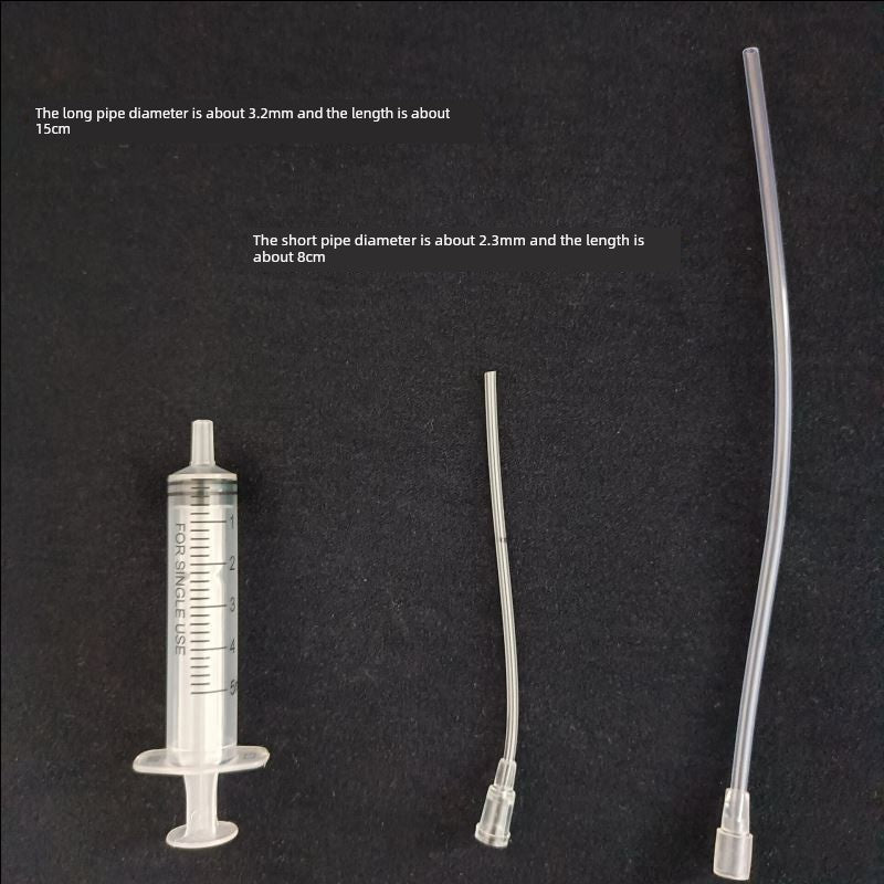 Perfume Subpackaging Tool Syringe Soft Needle Lotion Packaging Extractor Syringe Foundation Cosmetic Subpackaging Syringe