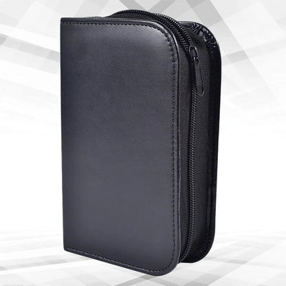 Pu Blood Glucose Meter Storage Bag Protective Case Carry Portable Wallet