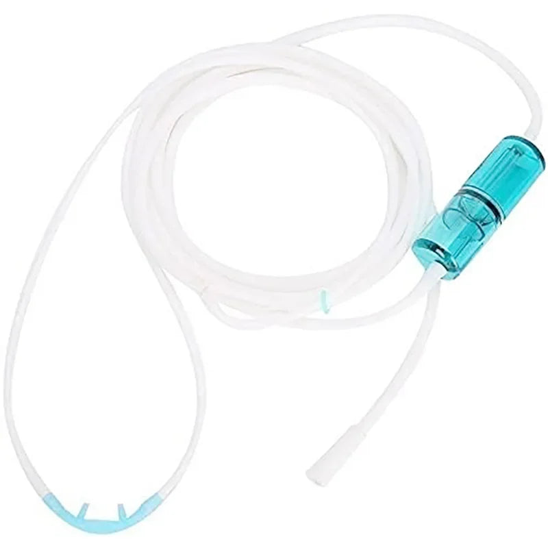 Soft Oxygen Nasal Cannula for Adult,  feet Standard Nasal Cannula Tubing for Oxygen Concentrator, Oxygen Tubing for Kink Resi