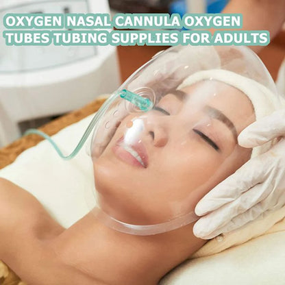 15Pcs Oxygen Cannulas 2 Meters Nasal Cannula Soft Nasal Oxygen Tubing O2 Cannula for Adults