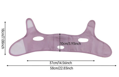 V-Line Face Lifting Tapes Double Chin Remover Reusable Ice Silk Face Lift Mask Facial Slimming Bandage Skin Care Beauty Tool