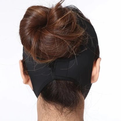 Elastic Face Slimming Bandage V Line Face Shaper Women Chin Cheek Lift Up Belt Facial Massager Strap Face Skin Care Tools Beauty