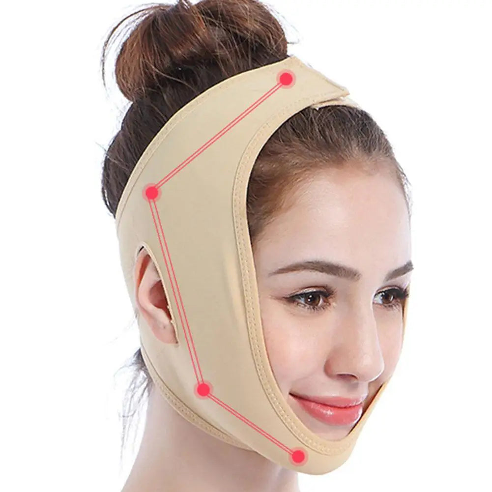 Elastic Face Bandage Slimming Tapes V Line Shaper Chin Cheek Face Lift Devices Jawline Facial Massager Wrinkle Women Beauty Care