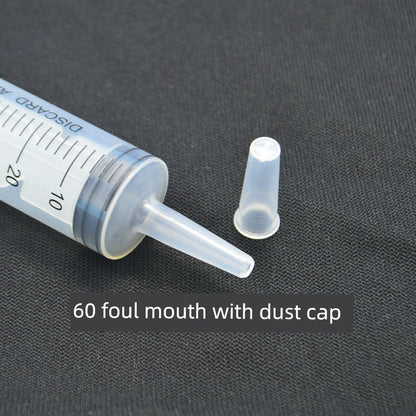 60ml Large Mouth Liquid Food Booster Nasal Feeding Feeder Stomach Tube Feeding Liquid Food Syringe Syringe Food Dispenser Rice Beater