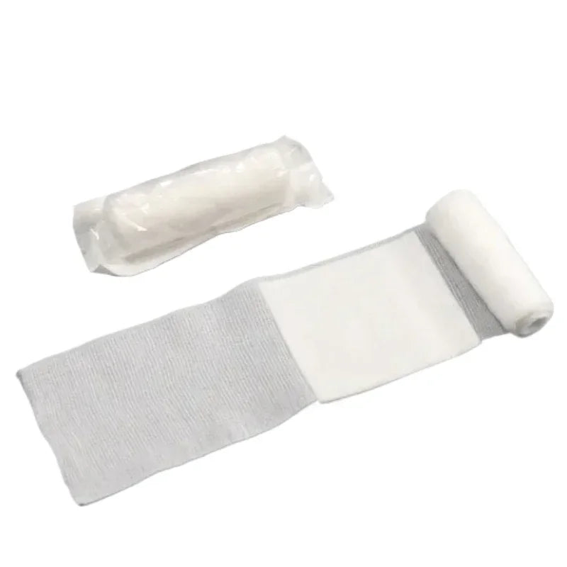 6Pcs Clotting Gauze Bleeding Hemmorhage Control Dressing Bandage PBT Wound Dressing Pad for Public Access Hemostatic