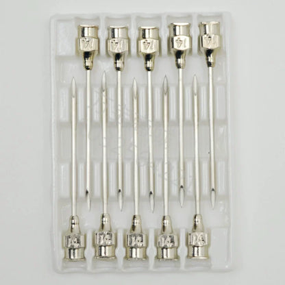 Hot Syringe Stainless Steel Needle Veterinary Needles 4#6#7#8#9#10#12#16 No. 20 Dispensing Needle