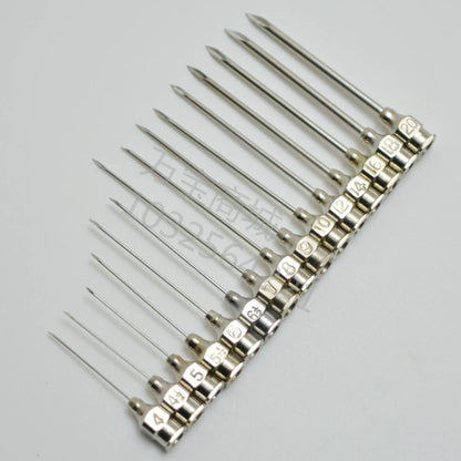 Hot Syringe Stainless Steel Needle Veterinary Needles 4#6#7#8#9#10#12#16 No. 20 Dispensing Needle