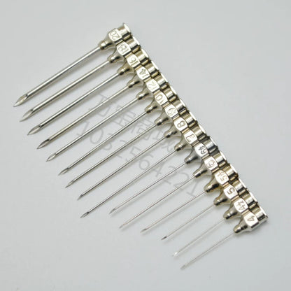 Hot Syringe Stainless Steel Needle Veterinary Needles 4#6#7#8#9#10#12#16 No. 20 Dispensing Needle